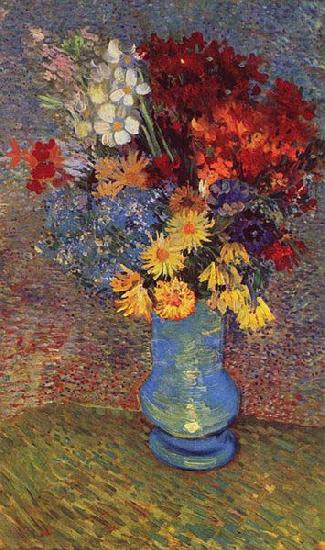 Vincent Van Gogh Stilleben einer Vase mit Margeriten und Anemonen Germany oil painting art